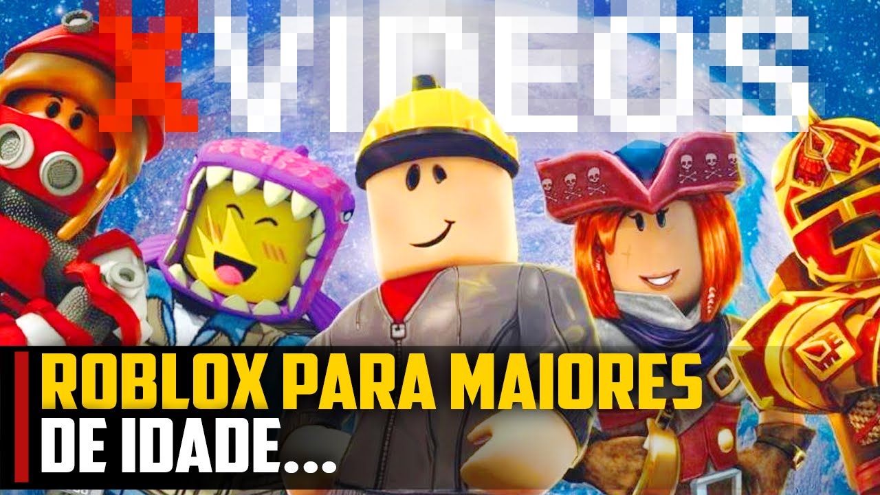 ROBLOX ESTA PERMITINDO CONTEÚDO PARA MAIORES +18 ?! E AGORA 