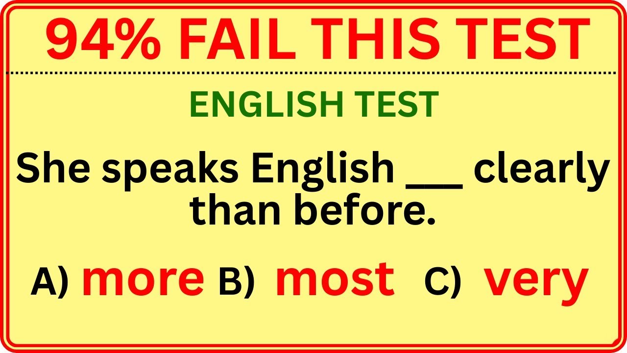 Just 8% Can Pass This World-Level Grammar Quiz 🏆🌍
