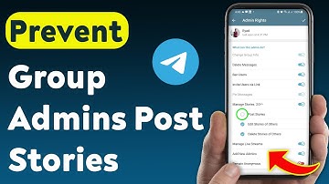 How To Prevent Group Admins Post Stories on Telegram (Updated)