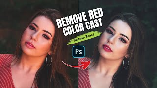 Remove Red Color Cast in Photoshop