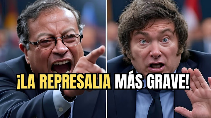 Gustavo Petro atacó a Milei en Bogotá y se llevó la represalia más grave de su vida