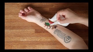 How To Make A Removable Tattoo Station For A Party