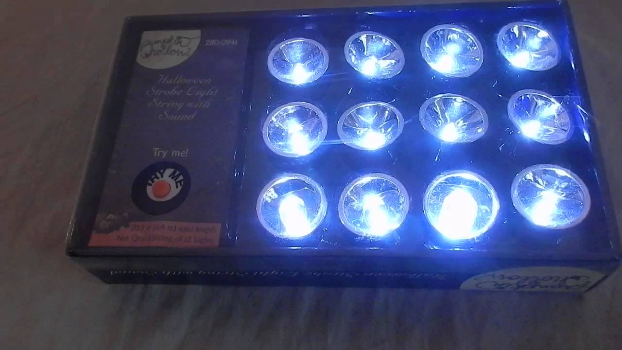 Halloween Strobe Lights With Sound Halloween Strobe Lights With Sound