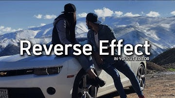 How to reverse video on youcut