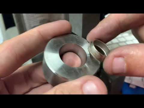 Great coin ring making tool setup and instructions for beginners 