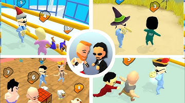 I The One Action Fighting - Squid,Pixel And Boxing Ring Mode #66 - Gameplay