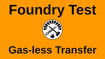 Gas-less Token Transfer - Test | Testing with Foundry