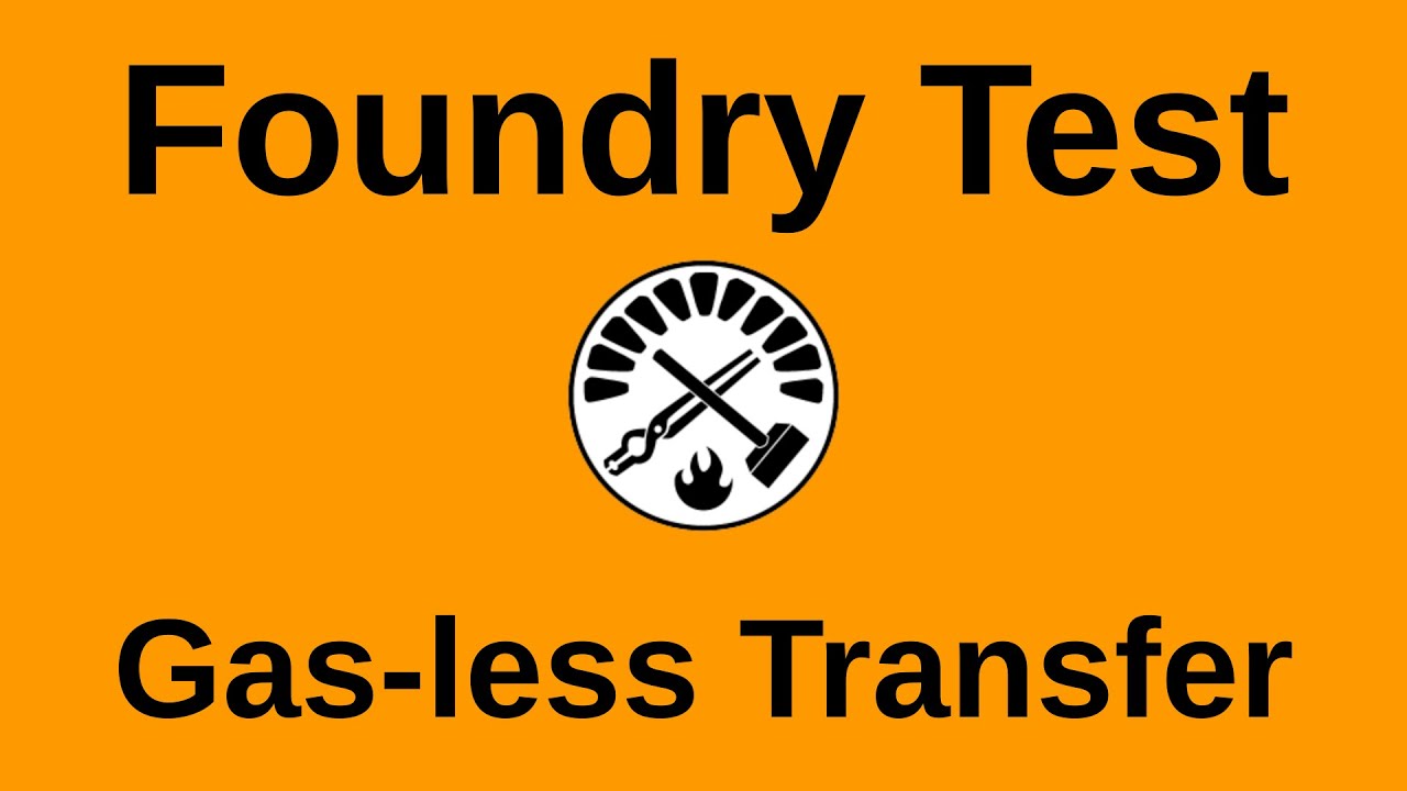 Gasless Token Transfer Test Testing with Foundry YouTube