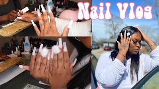 I WENT TO ONE OF THE BEST REVIEWED NAIL TECHS IN MY CITY Macon Ga DREAMNAILSBYCHASITY KILO KI