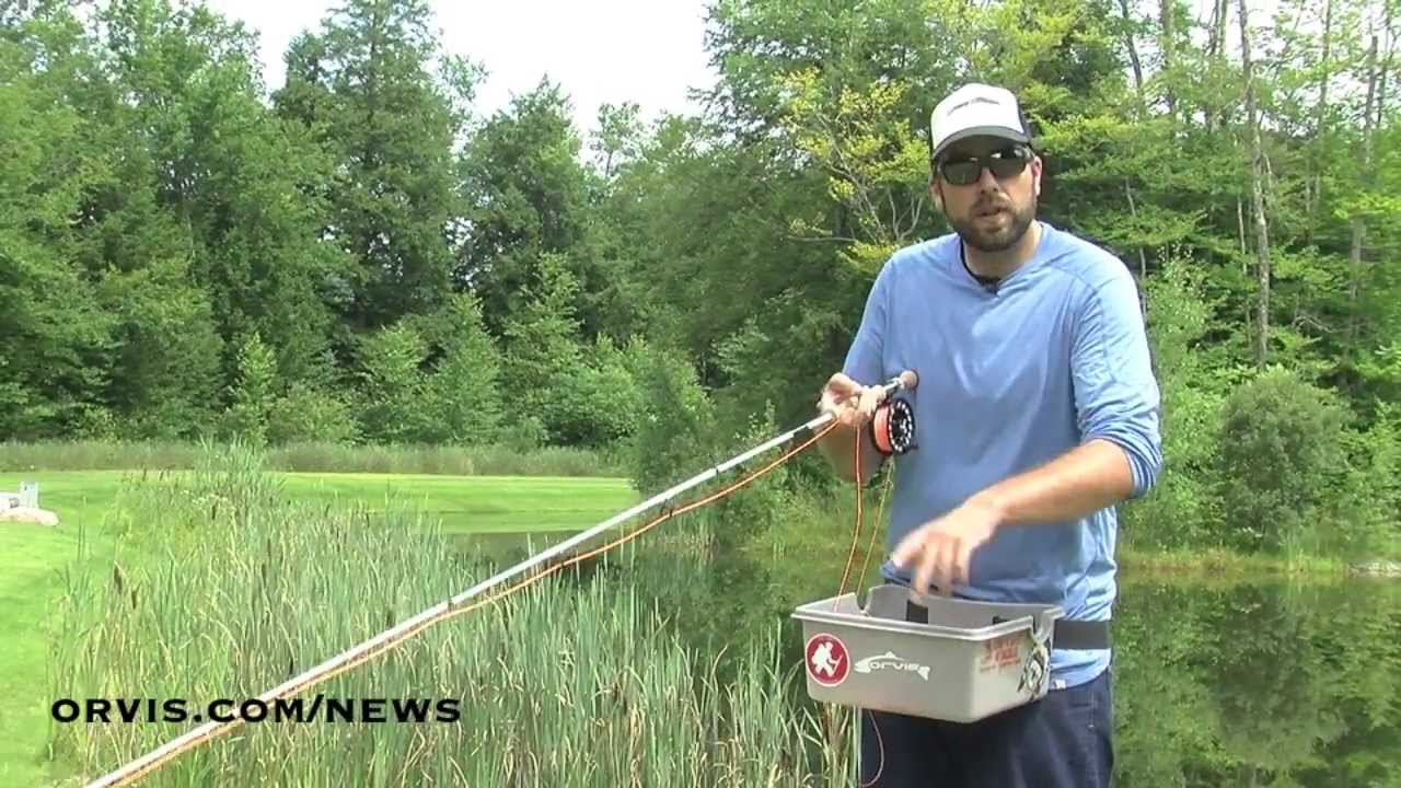 ORVIS - Fly Casting Lessons - How To Use A Stripping Basket 