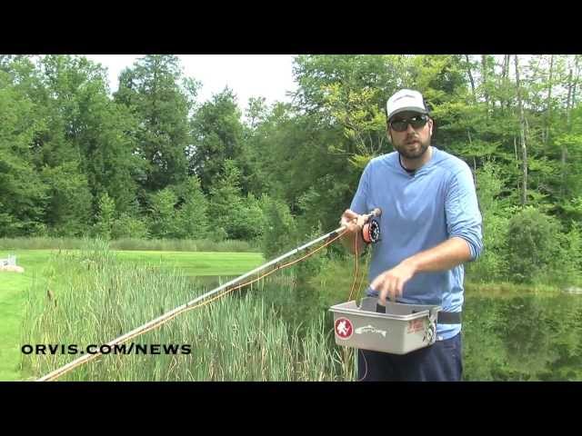 ORVIS - Fly Casting Lessons - How To Use A Stripping Basket 