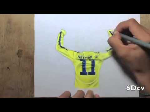 Como Dibujar A Neymar Jr