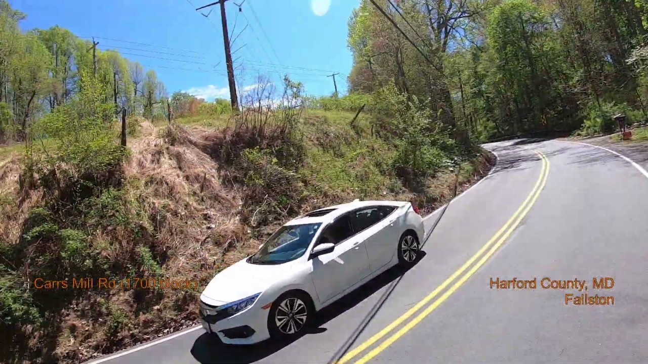 Harford County (area) Bicycling - Bel Air to Baldwin via Vale Rd and Pleasantville Rd (Full Ride)