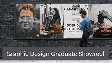 BDes Graphic Design Graduate Showreel | DJCAD | University of Dundee