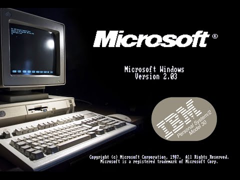Видео: Инструкция и процесс установки DOS 3 30, Windows 2 x и Norton Commander 3 x на старый компьютер, ПК