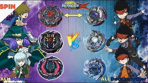 베이블레이드 버스트 다이너마이트 【올 바하무트 VS 올 데스사이저】 릴레이 배틀 Beyblade Burst DB 【All Bahamut VS ALL Deathscyther】