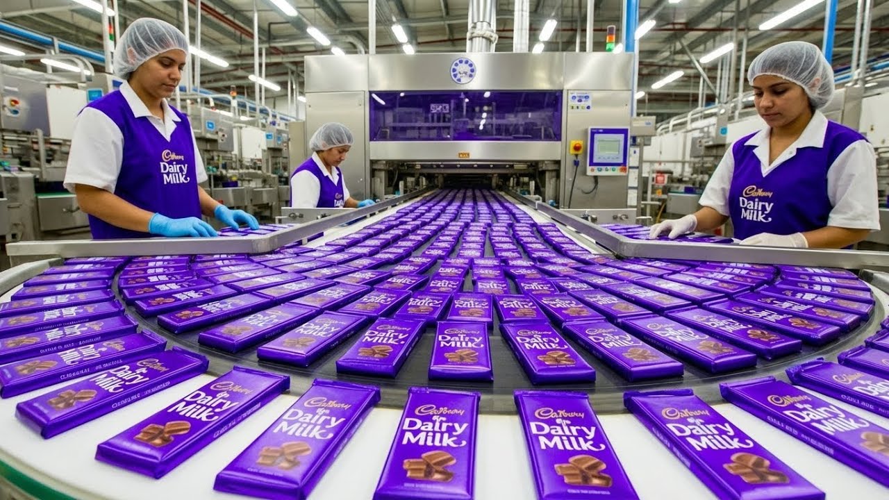 What's REALLY Inside a Chocolate Factory - YouTube