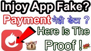 Injoy App Fake or Real ? Live Payment proof to paytm Wallet Of Injoy App screenshot 3