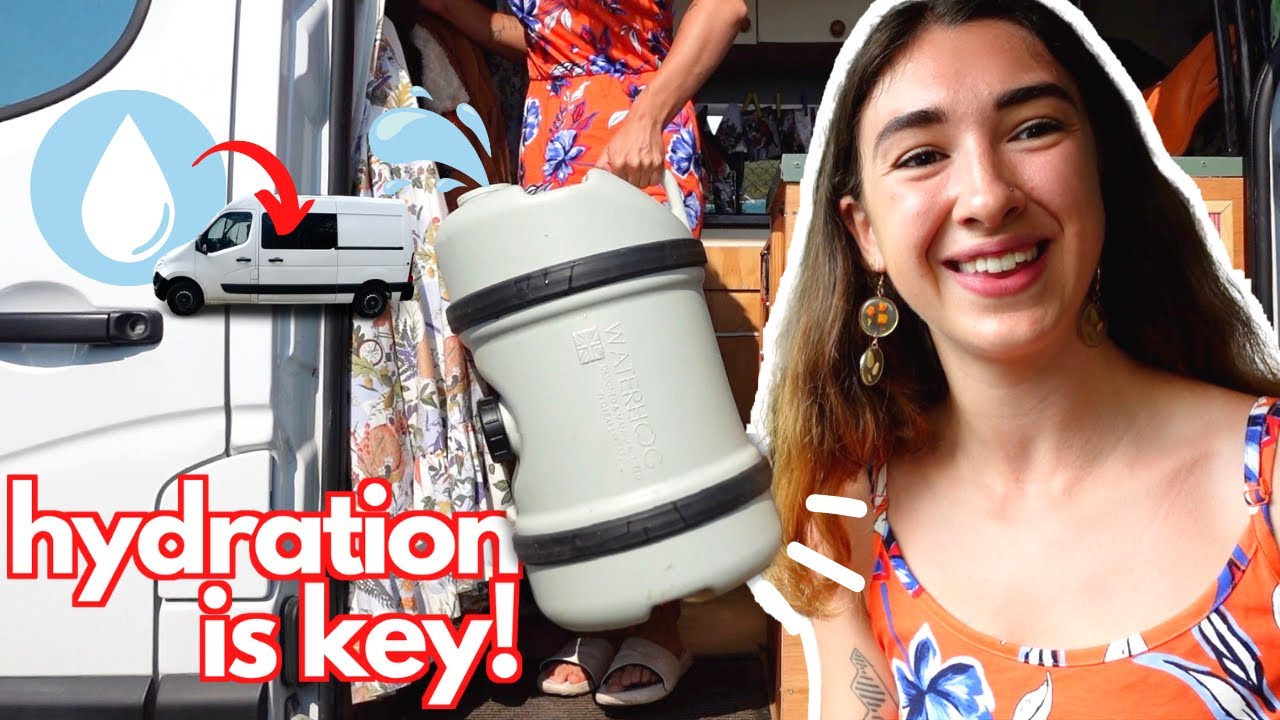 How To Find Water // VAN LIFE // Using Park4Night, petrol stations and a secret location! YouTube