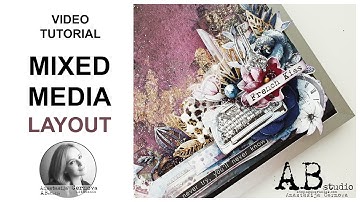 Mixed Media "Wedding Layout"