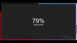 Create a Dynamic Scroll Progress Indicator with HTML, CSS, and JavaScript || HH tech services