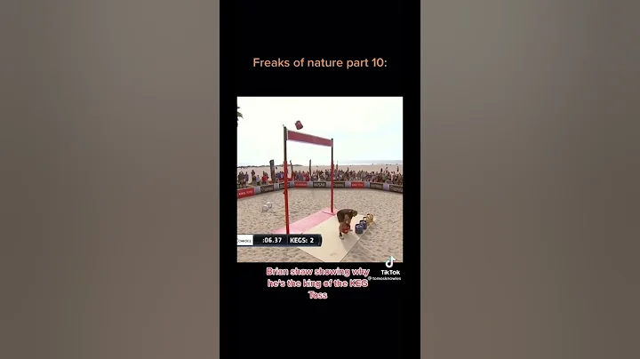 Brian Shaw, king of the keg toss #shorts