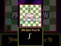 😱 Brilliant Pawn Promotion #chess #brilliantmove #pawnpromotion