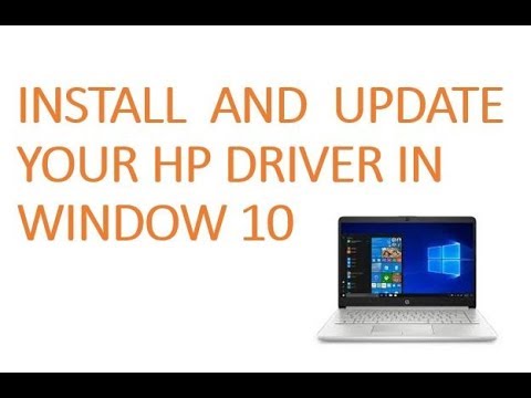 hp drivers update for windows 10