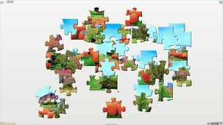 The daily jigsaw puzzle | Autumn Pumpkin Patch and Red Barn, Vermont, USA screenshot 5