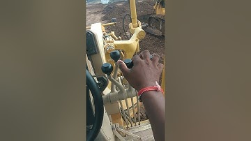 grader operating lever