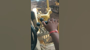 grader operating lever