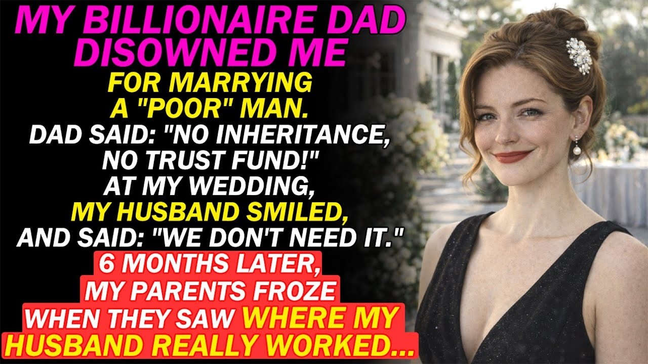 My Rich CEO Dad Cut Me Off After My Wedding—6 Months Later, He Begged My \