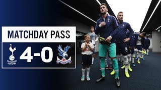 MATCHDAY PASS | TUNNEL CAM | SPURS 4-0 CRYSTAL PALACE