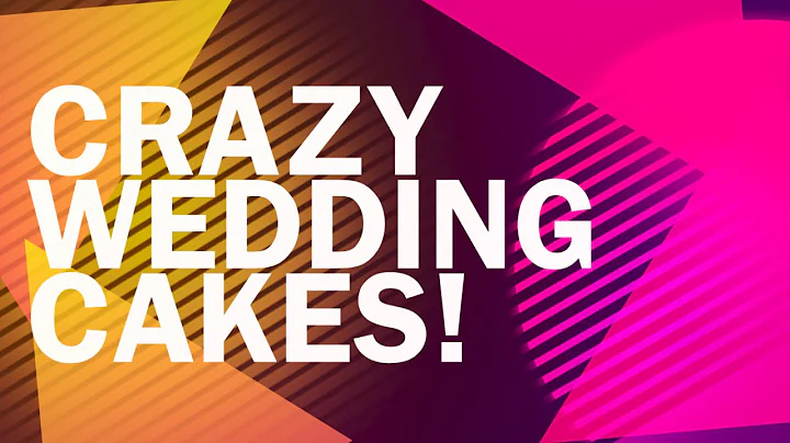 A Danes Top 10 List Of: CRAZY WEDDING CAKES!!