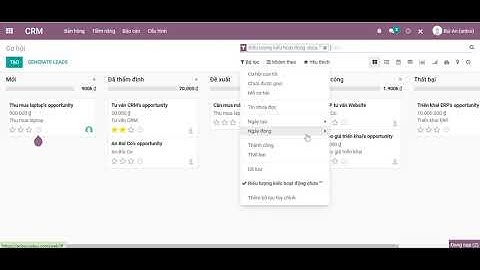 TopERP | Cách sử dụng các tính năng Filter/Group By/Set Favourite trên Odoo