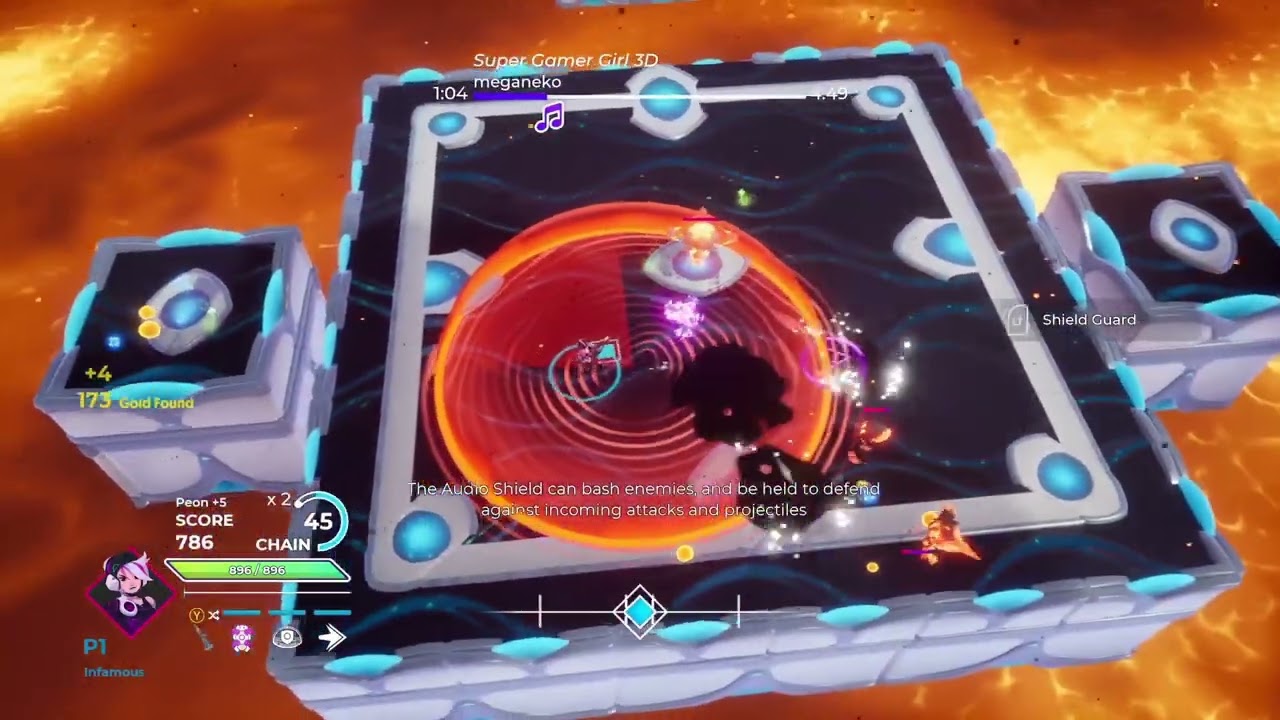 Soundfall Lethal Platinum 4-6 Volcano | Super Gamer Girl 3D - meganeko