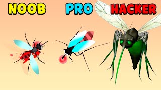 NOOB vs PRO vs HACKER - Mosquito Bite 3D screenshot 1