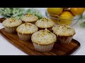 Lemon Muffins with Chia Seeds