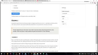 Editor Overview Wysiwyg