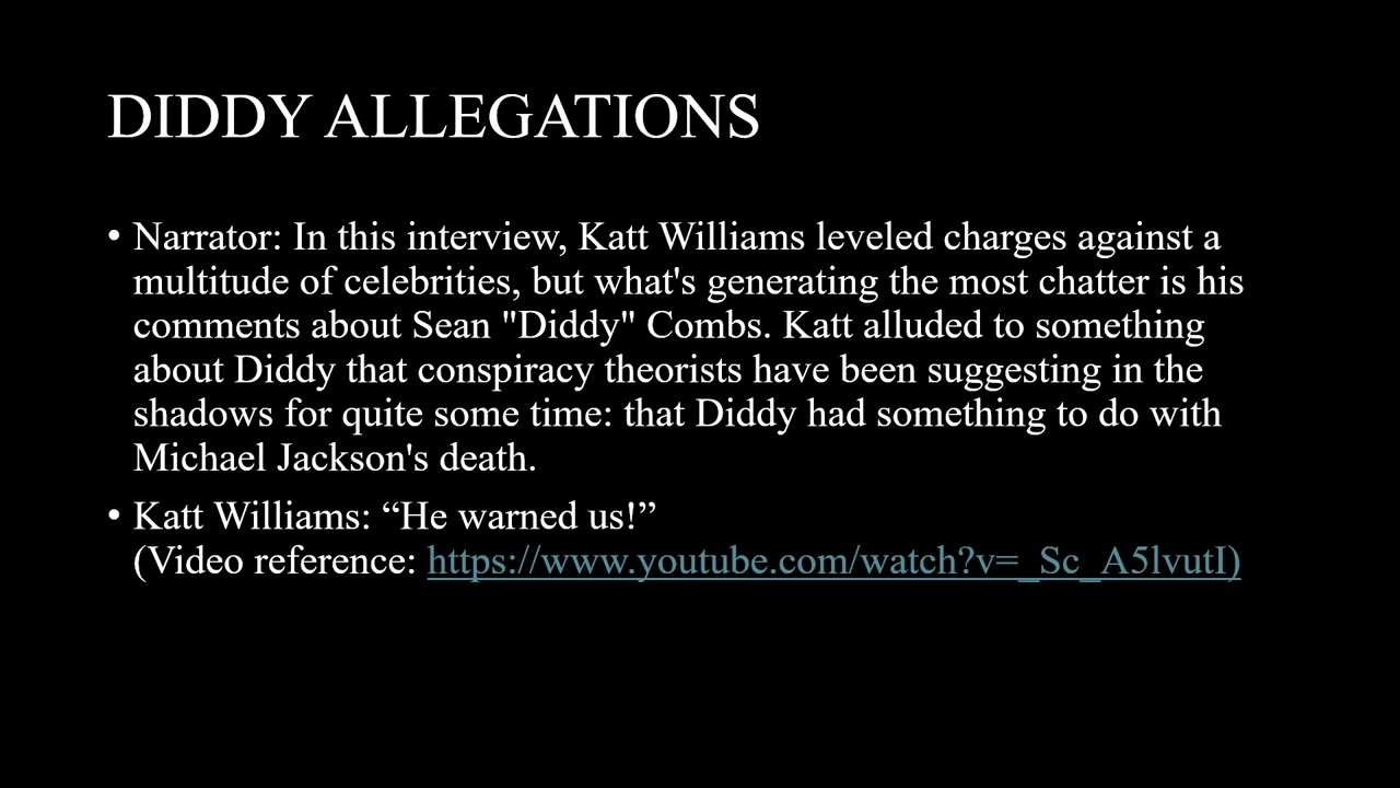 Katt Williams Explodes: Did Diddy Have Something to Do with Michael Jackson’s Death? (Part 1)