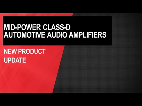 New Product Update: Meet TI’s new 45-V automotive Class-D audio amplifier