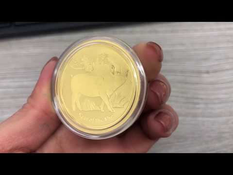 2019 Year of The Pig Gold Coin Perth Mint | Bullion Exchanges