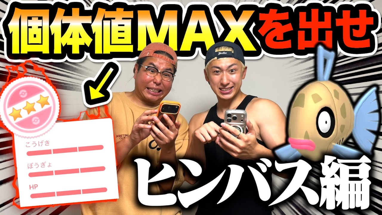 【ポケモン GO】個体値MAXが出るまで歩きまくれwww（ダイマックスヒンバス編）