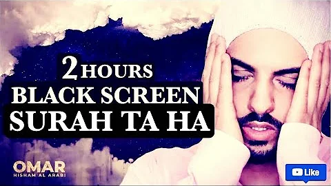 2 Hours Black Screen Quran Recitation by Omar Hisham | Be Heaven | Relaxation Sleep Stress Relief