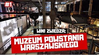 WARSZAWA - MIASTO, KTÓRE PRZEŻYŁO WŁASNĄ ŚMIERĆ | WINI Zwiedza Muzeum Powstania Warszawskiego.