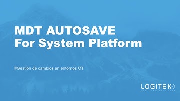 MDT AUTOSAVE FOR SYSTEM PLATFORM