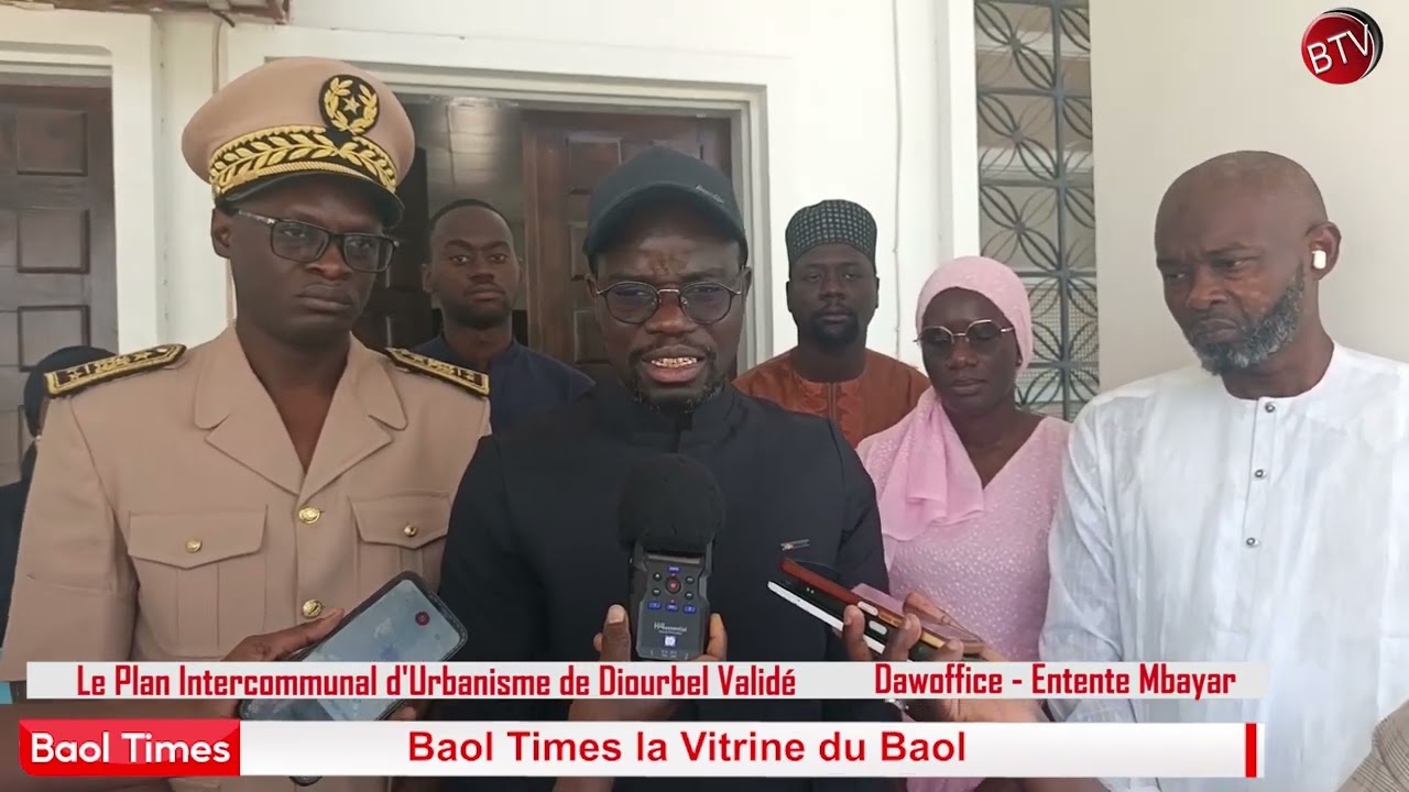 Validation du Plan intercommunal d’urbanisme de Diourbel