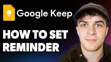 How to Set Reminder on Google Keep Notes [2025 Full Guide]