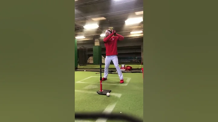 Bryce Harper’s Batting Mechanics Lesson with the Philadelphia Phillies Spring Training 2020