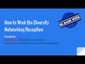 Bank Week 2021: How to Work the Diversity Networking Reception